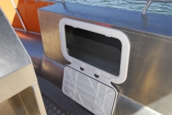 Hatches and compartments within the box like gunwale sides are left to the buyer to option